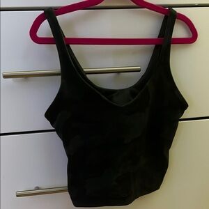 Black Camo Lululemon Women's Tank Top